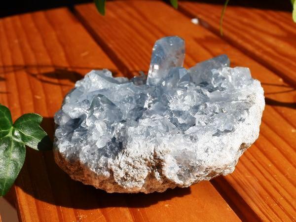 セレスタイト原石クラスター(群晶) se-2 | パワーストーン,天然石